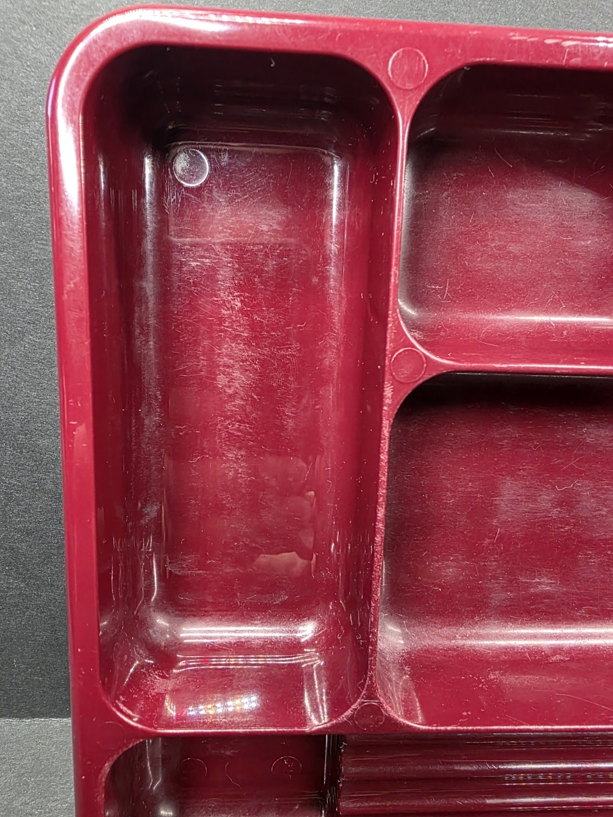 Eldon Desk Organizer 1998 Cranberry