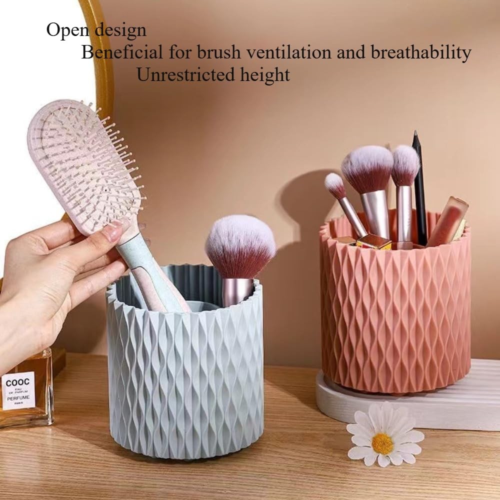 360 ° rotating pen holder, makeup brush holder, pen holder holder, 5 slots de…