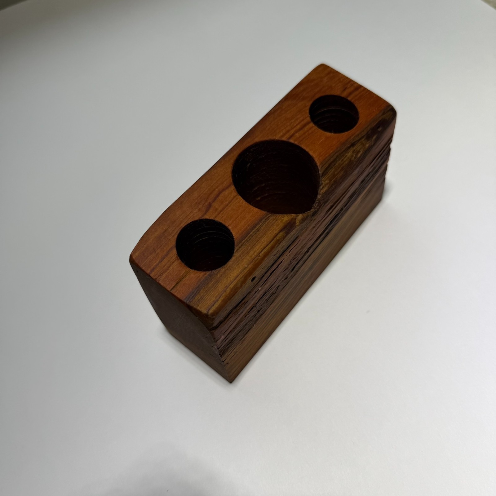 Heart Pine Desk Caddy – Handmade Gift for Writers, Artists, Teachers, or Anyone.