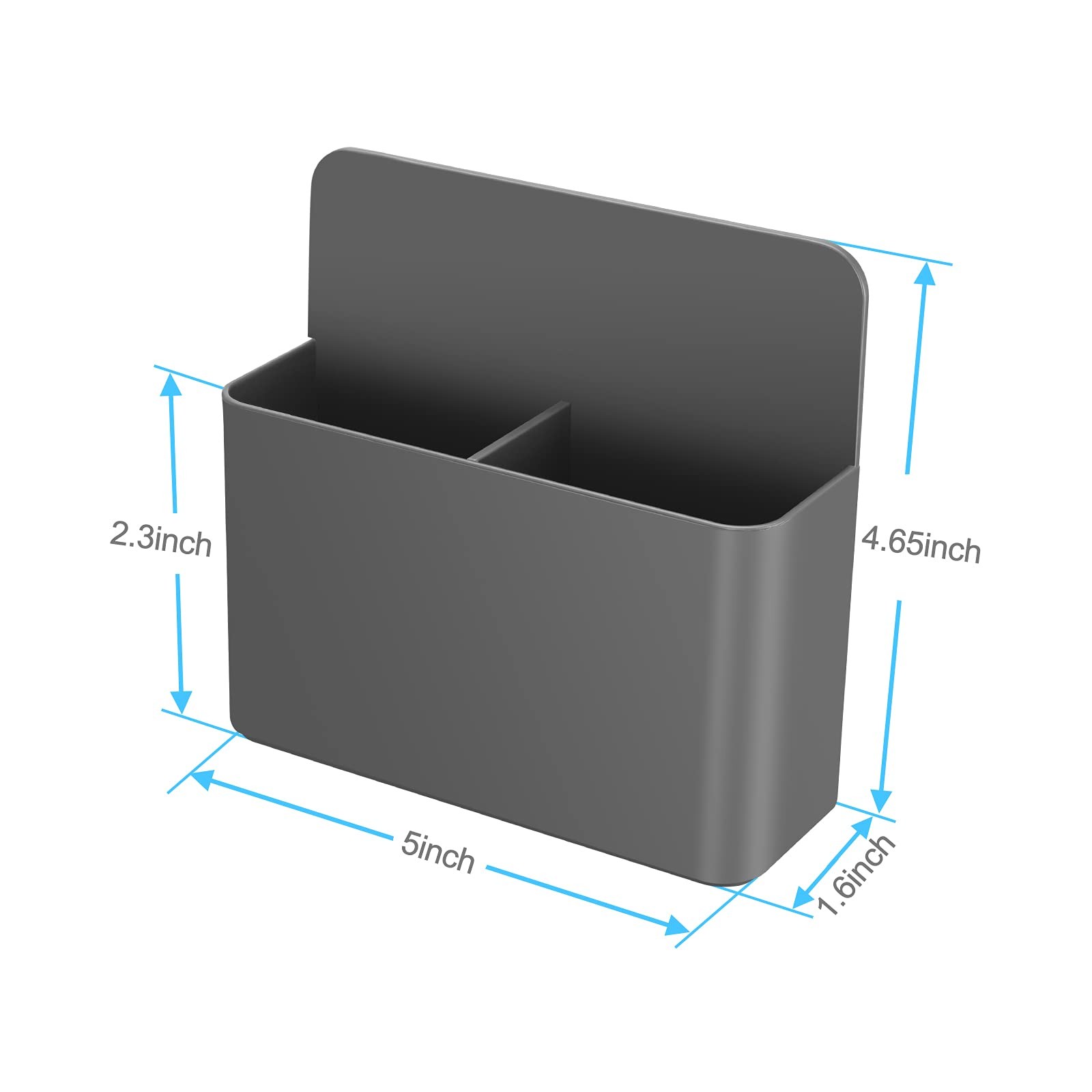 2-Pack Grey Strong Magnetic Marker Holder/Dry Erase Pen Holder – Storage for …