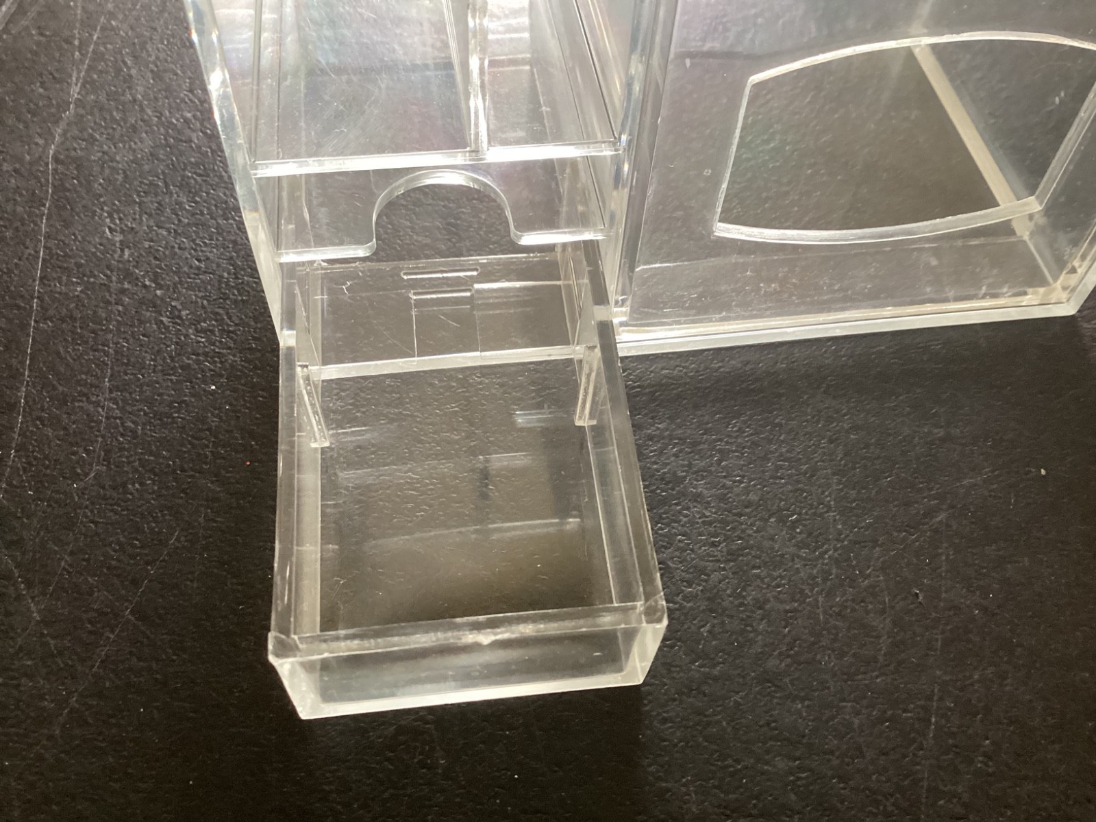 Clear Plastic Desk Organizer