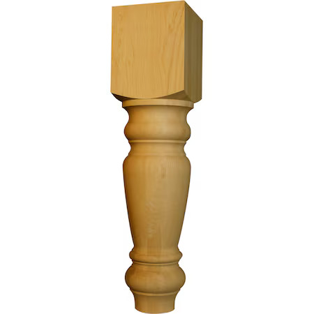 OSBORNE WOOD PRODUCTS 1808BCH 36 x 8 Wilmington Island Leg in European Beech