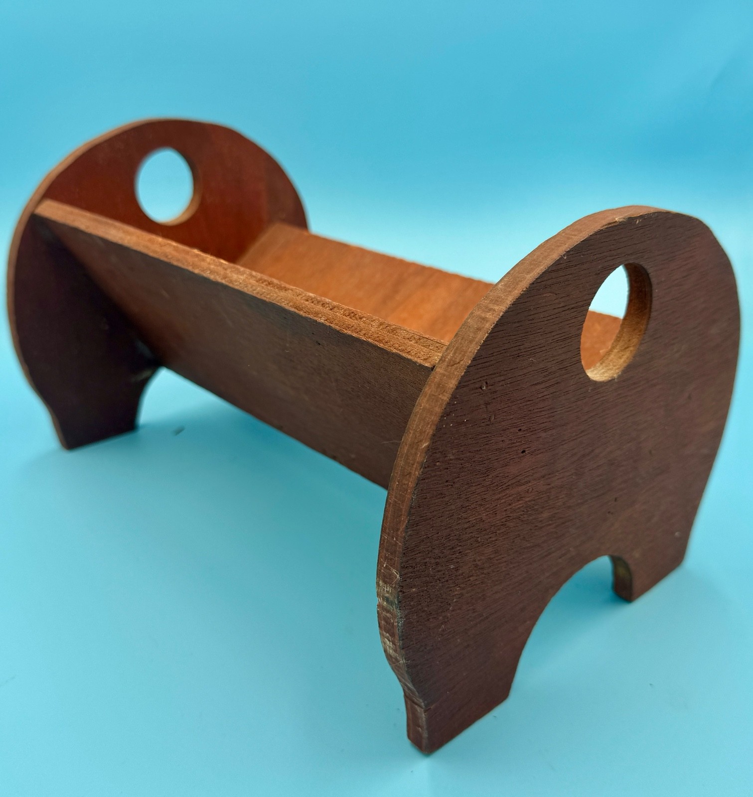 Vintage Desk Book Stand Handmade 12 Inches wide 6.5 Inches Tall 4 inches Deep