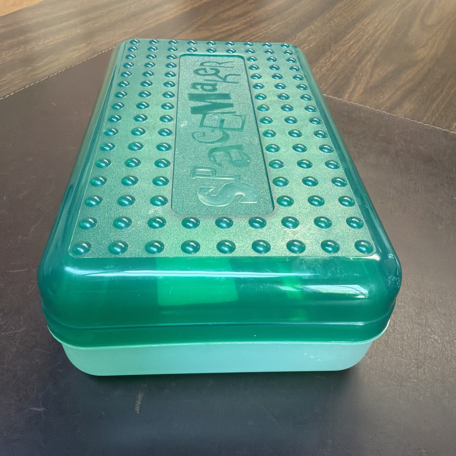 SpaceMaker 8.5×5.5×2.5 | Eldon Office | Green Storage Box Organizer Pencil Case