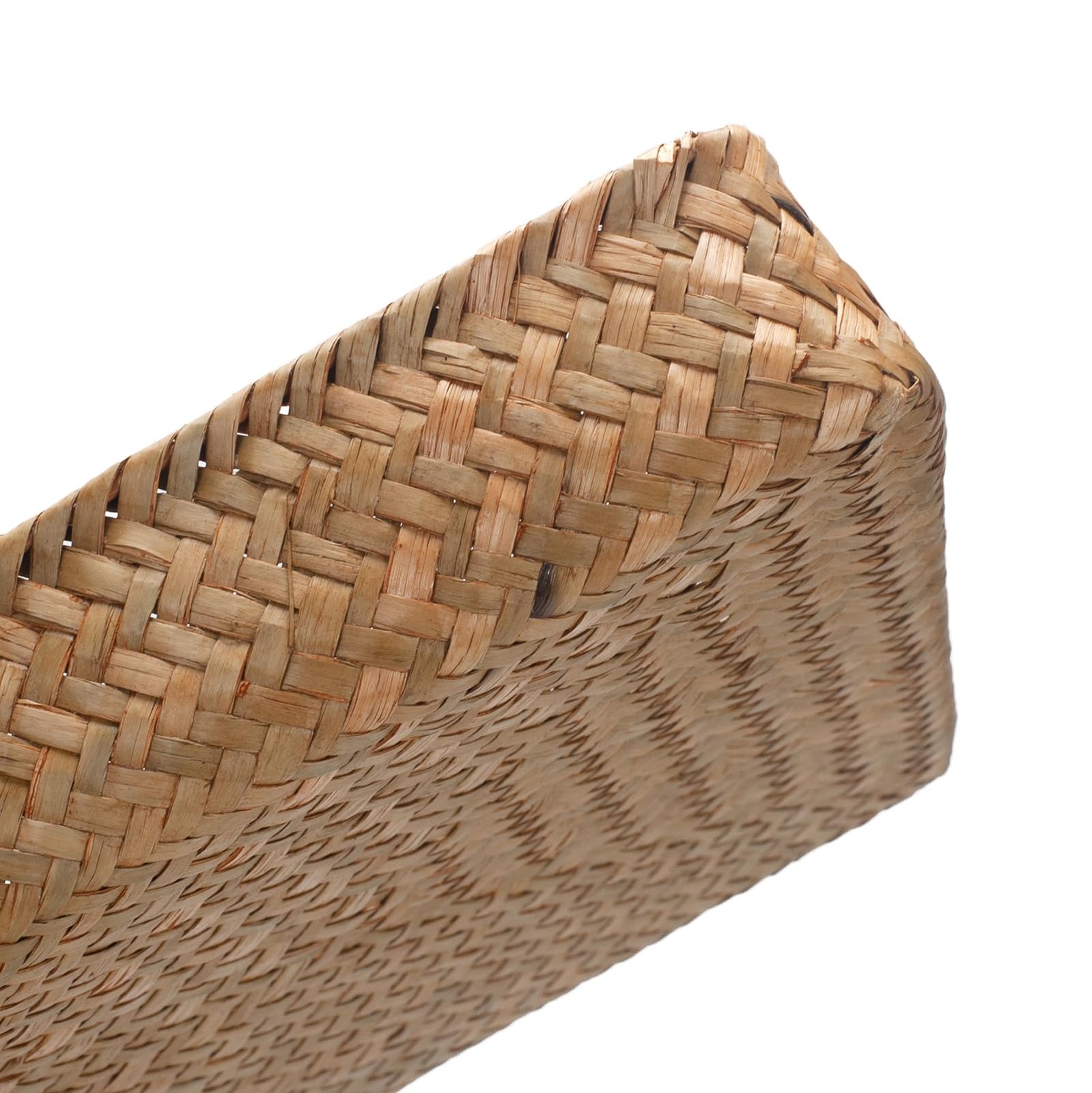 Seagrass Letter Tray Woven Desk Wicker Desktop Basket Organizer Papers Files