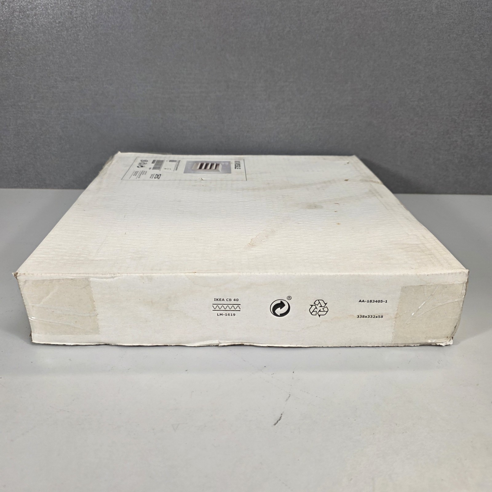 IKEA KVISSLE White Filing Letter Paper Organizer Desk Tray 701.980.31 NEW NIB