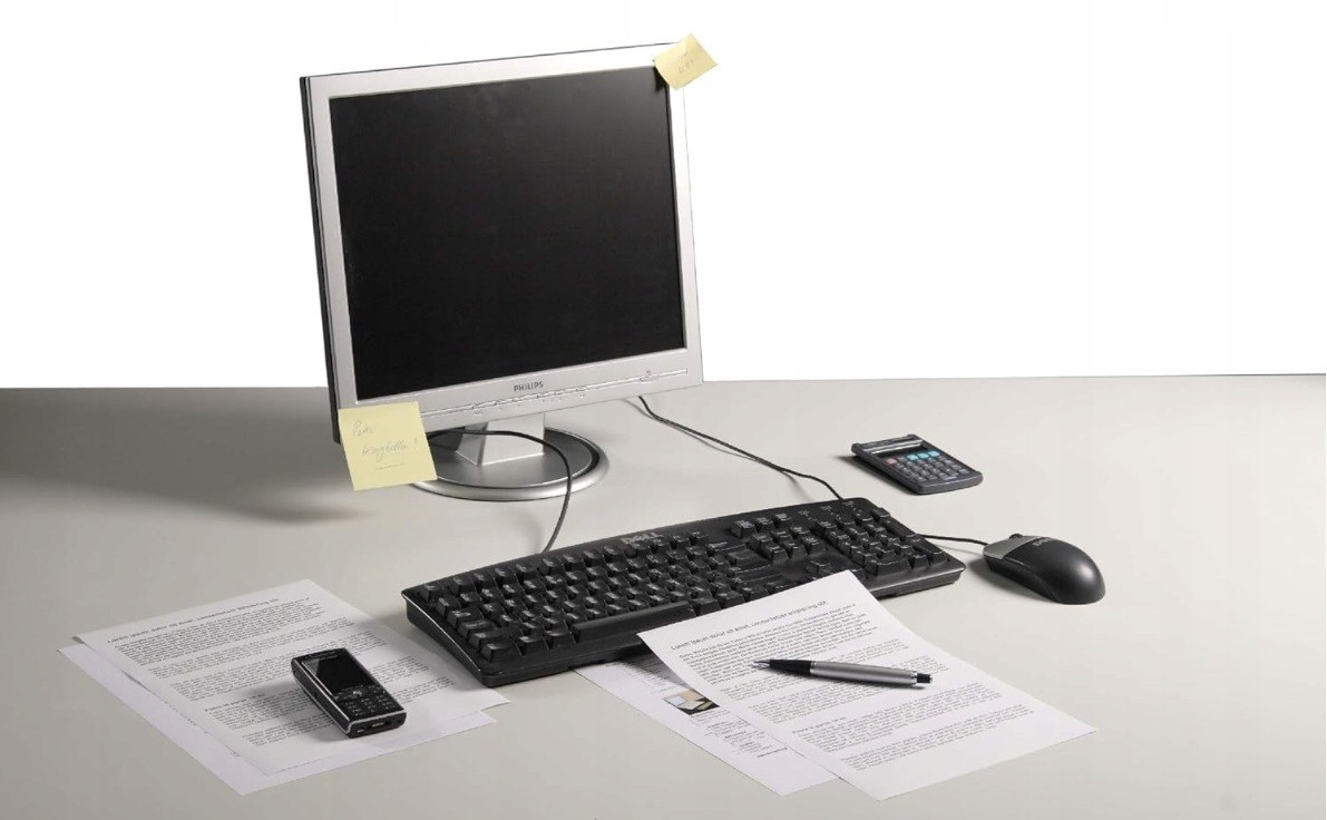 BakkerElkhuizen CleanDoc 440 Document Holder – Ergonomic Desk Organizer