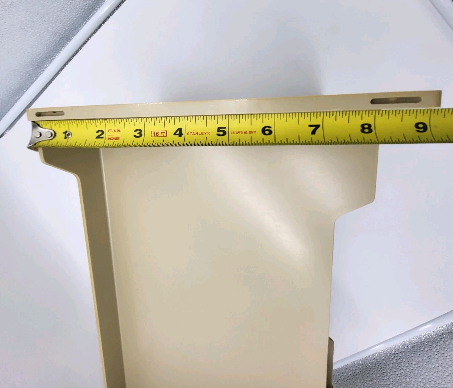 Eldon Office Products 1960’s 3-Tier File Paper Holder Beige Tan Plastic Vtg 1969