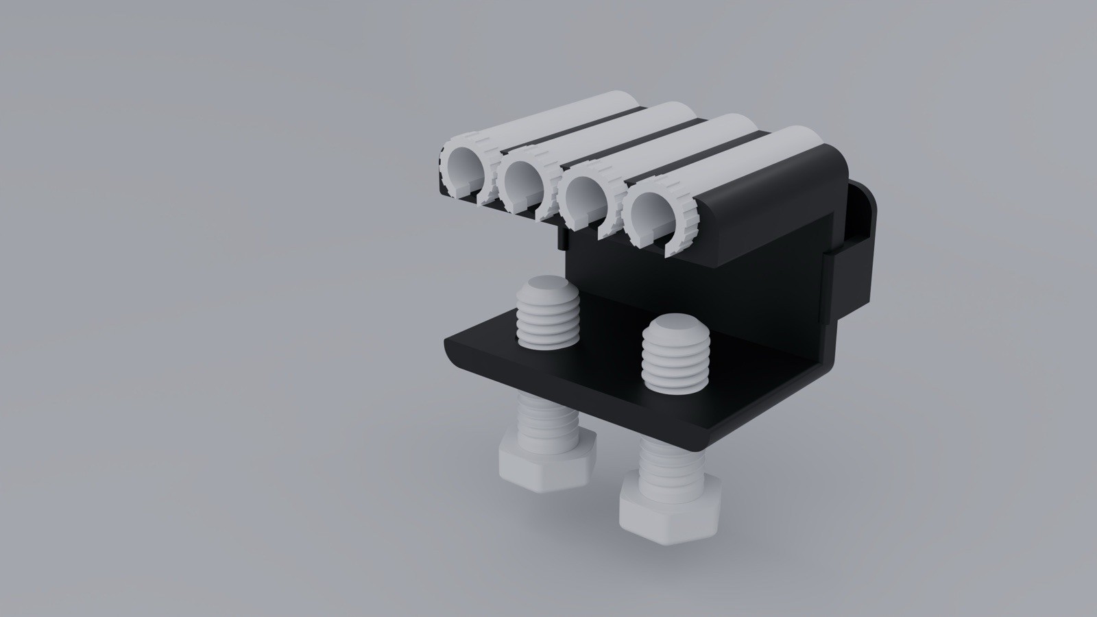 Adjustable Desk Cable Organizer | Screw Clamp | No Drilling | 3D Printed