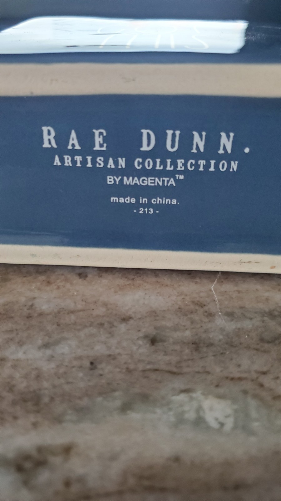 Rae Dunn Artisan Collection Magenta Writing Utensil Holder