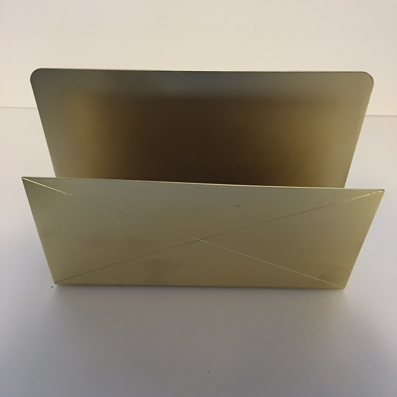 West Emory Brass Metal Desk Organizer Holder