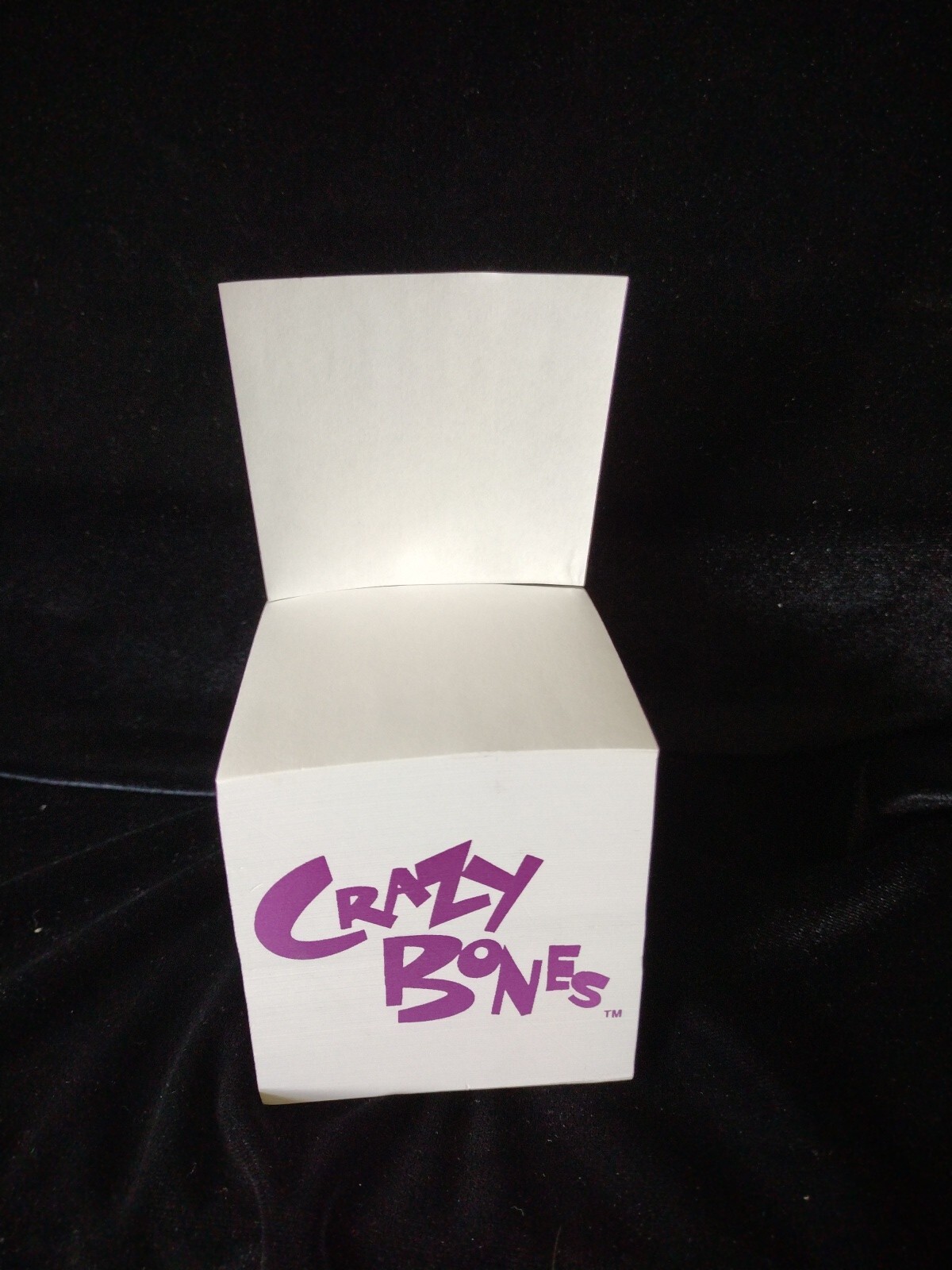 CRAZY BONES Reminder Note cube Pad NOT Sticky SUPER SUPER Rare