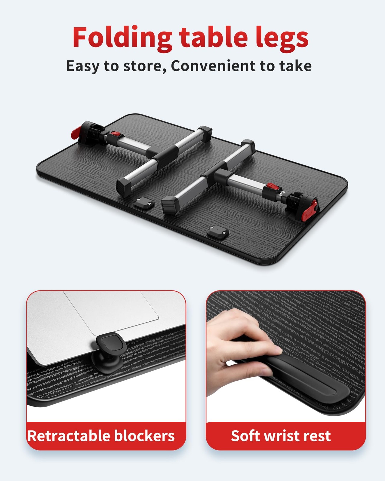 Laptop Desk Table Saiji Adjustable Laptop Stand Portable Lap Desks Foldable