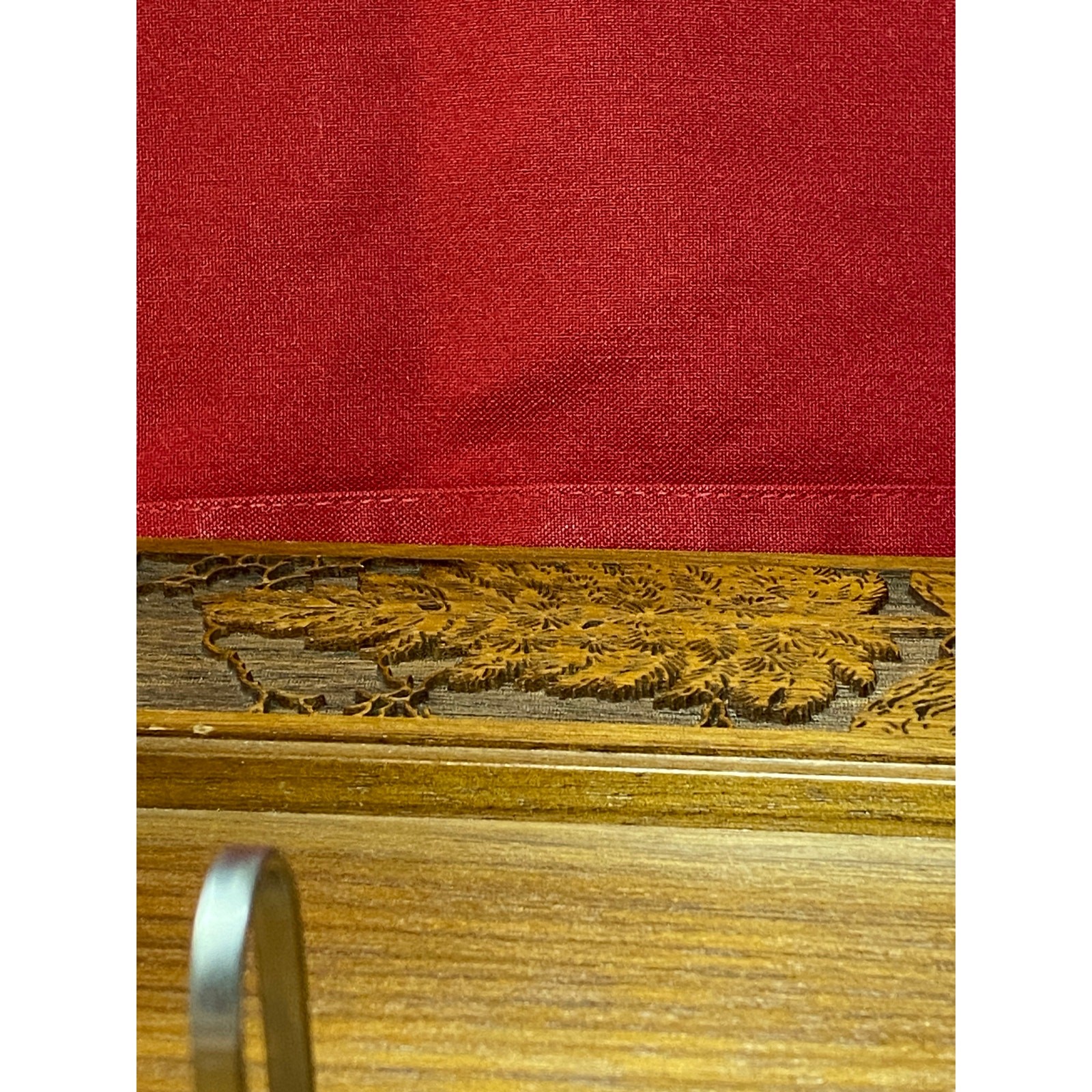 Lasercraft, USA Desktop Organizer Valet Mail Phone Wallet Holder Pine Tree GUC
