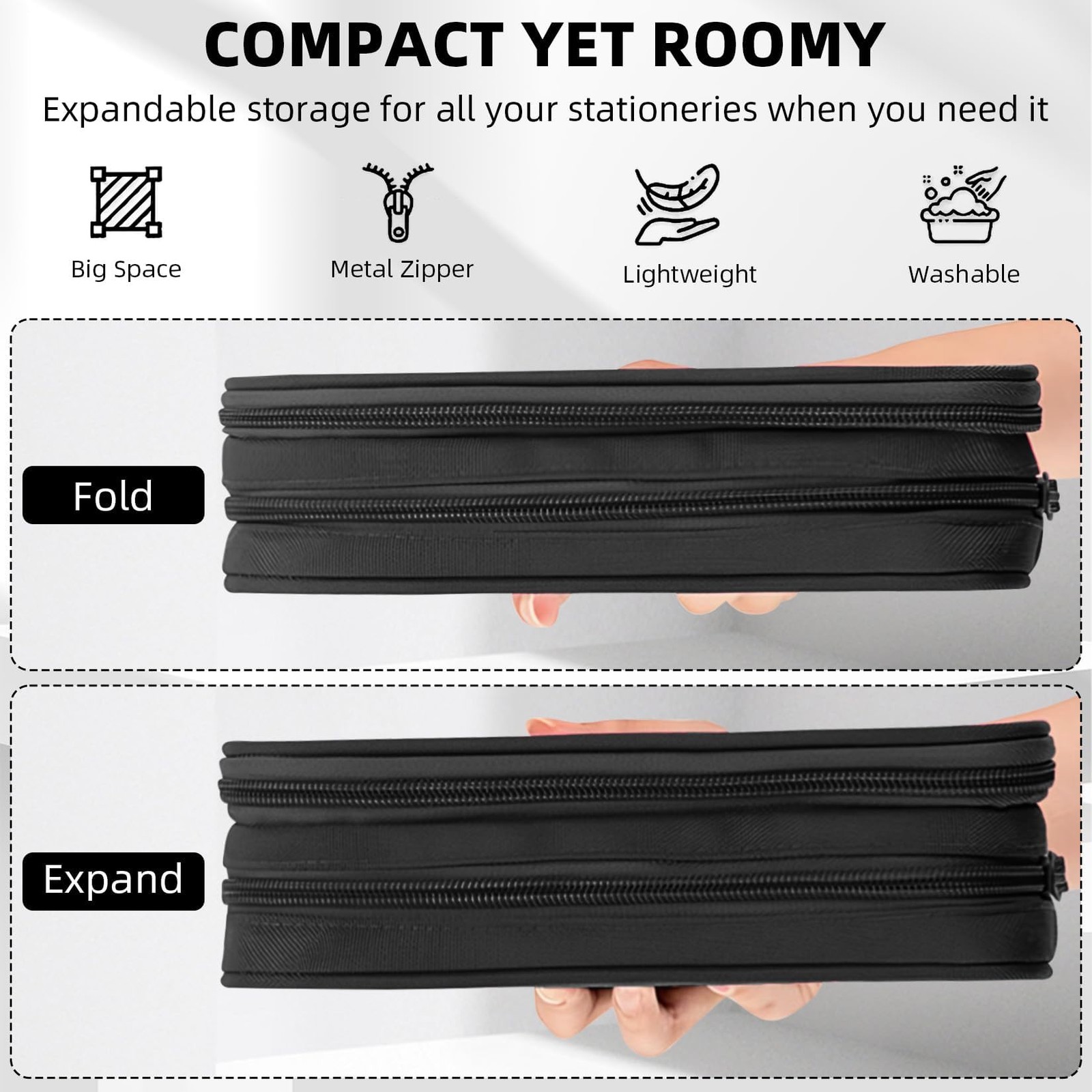 Gamer Pencil Case for Boys, Large Boys Pencil Pouch for Kids Teens School, Bi…