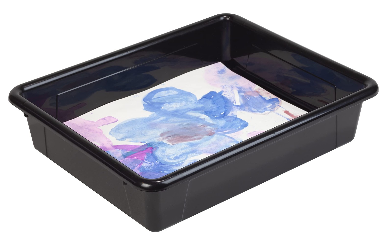 Storex Letter Size Flat Storage Tray – Organizer Bin for Classroom, Office an…