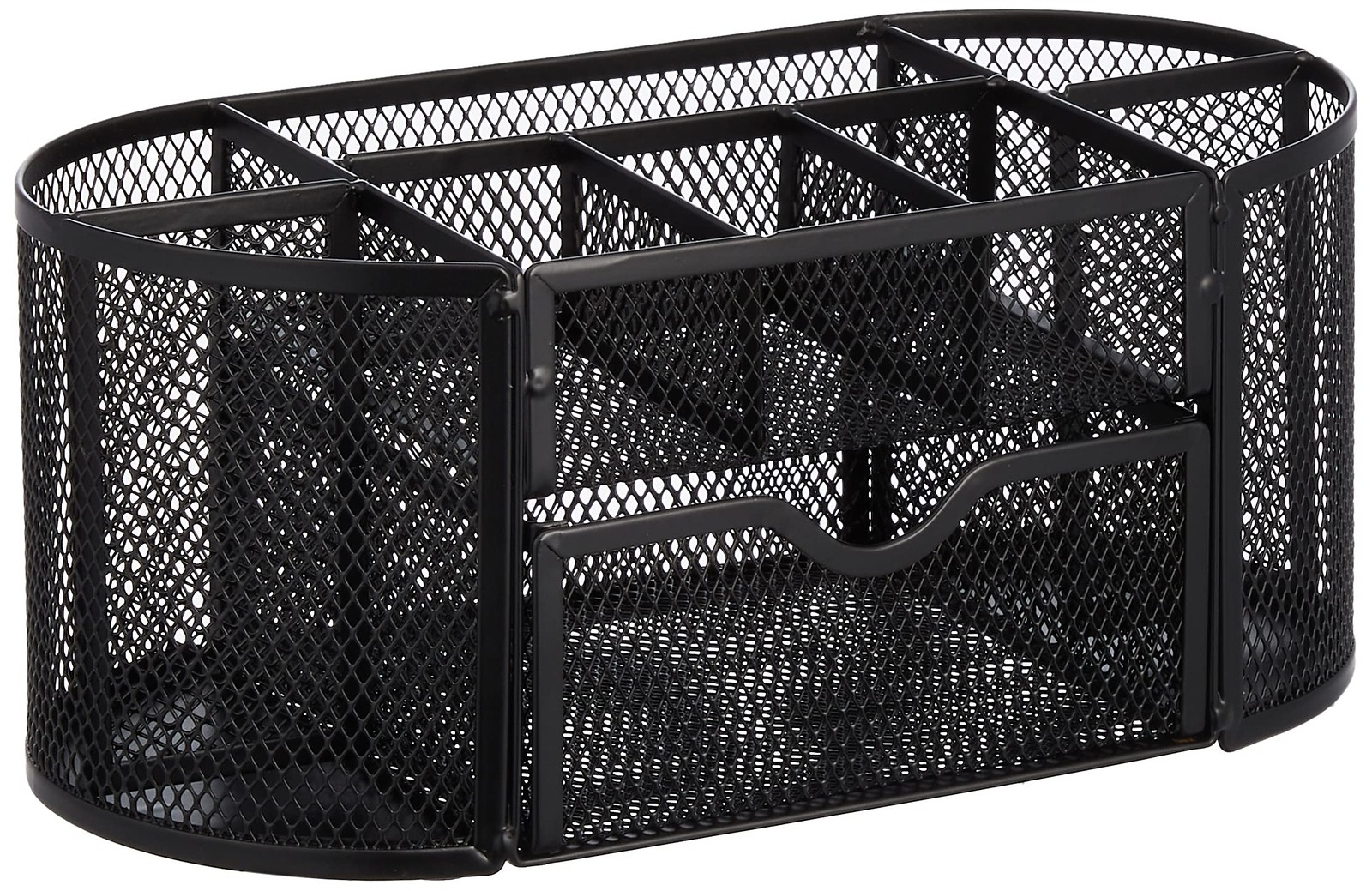 Pen Holder and Desk Organizer, Office Caddy Storage, Black
