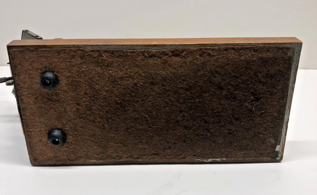 Art Deco Style Clock Rolodex made by New Haven Clock Co. ( Tele-List ) No Res.