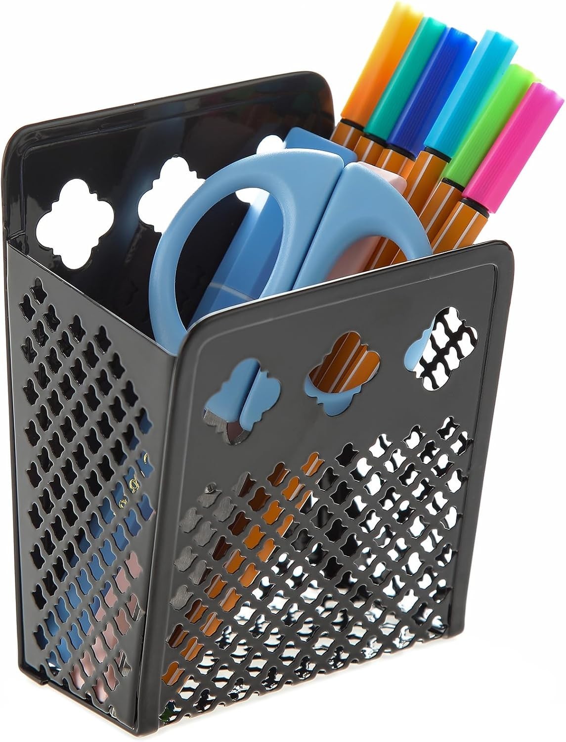 Magnetic Pen Holder, Mesh Metal Strong Magnet Dry Erase Marker Holder Pencil …