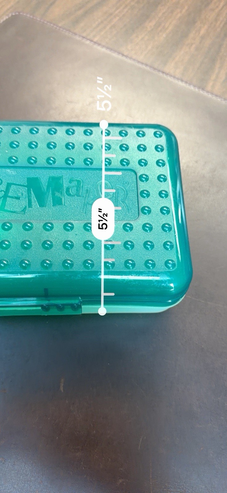 SpaceMaker 8.5×5.5×2.5 | Eldon Office | Green Storage Box Organizer Pencil Case