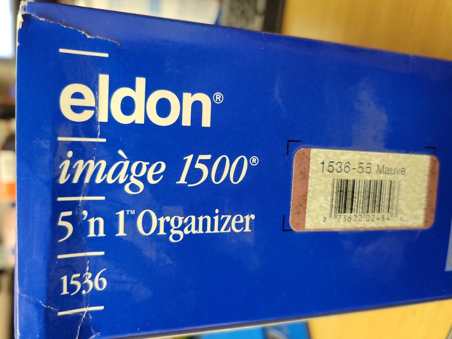 Eldon Image 1500 5 in 1 Desk Workspace Organizer Set for Home or Office Mauve!