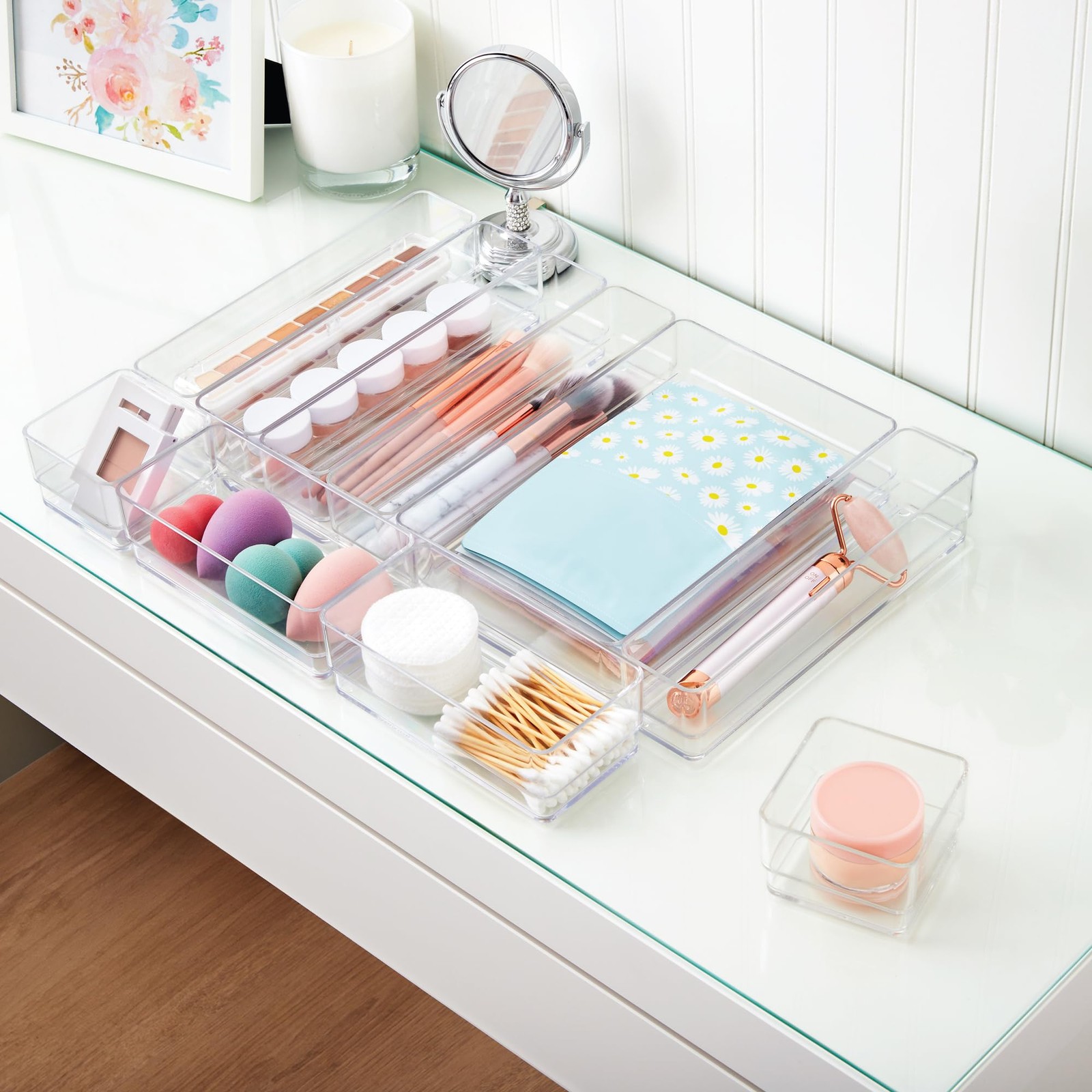 STORi SimpleSort 10-Piece Stackable Clear Drawer 10 piece set,