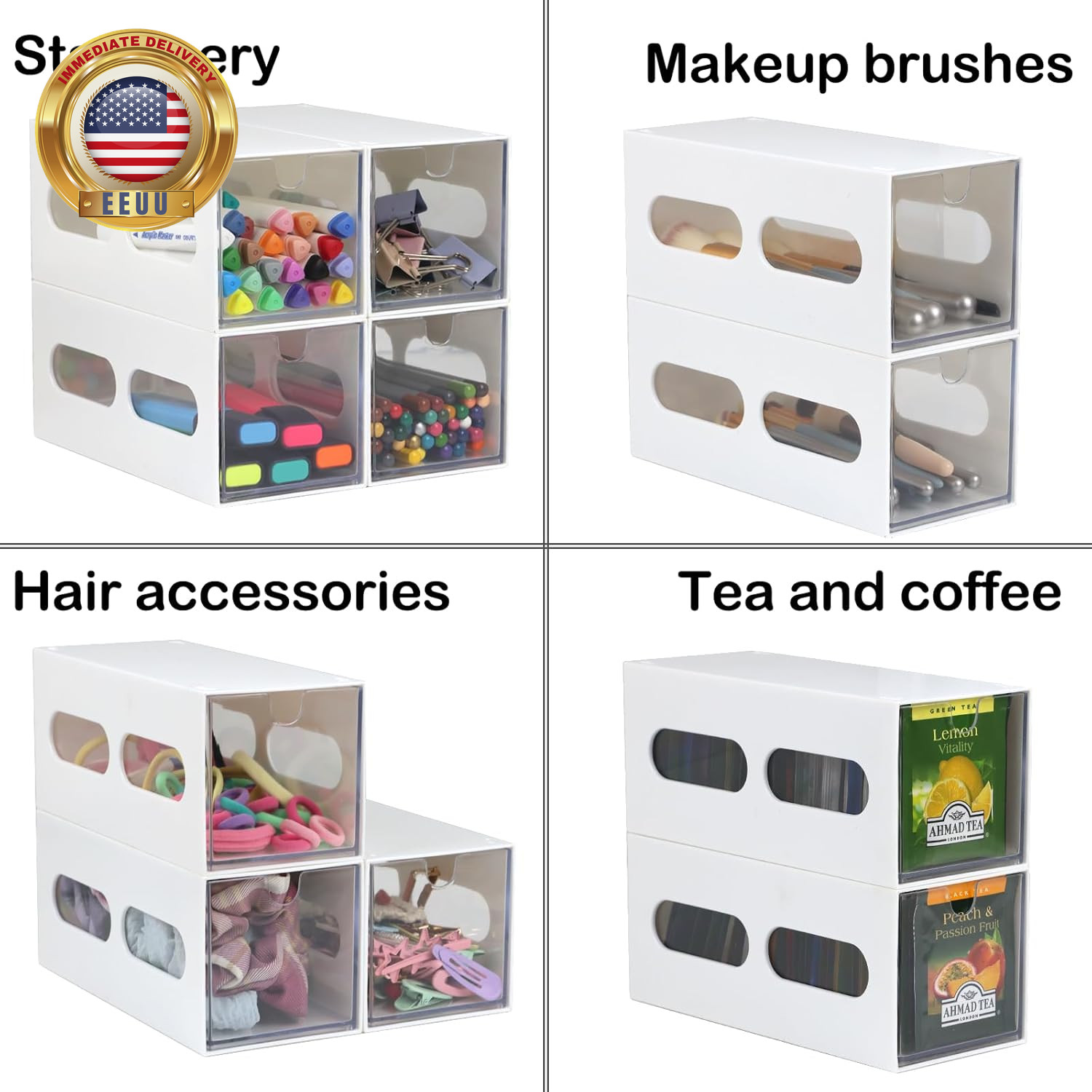 Drawer Organizer Desktop Office Supplies Desk Organizer and Storage Stationary M