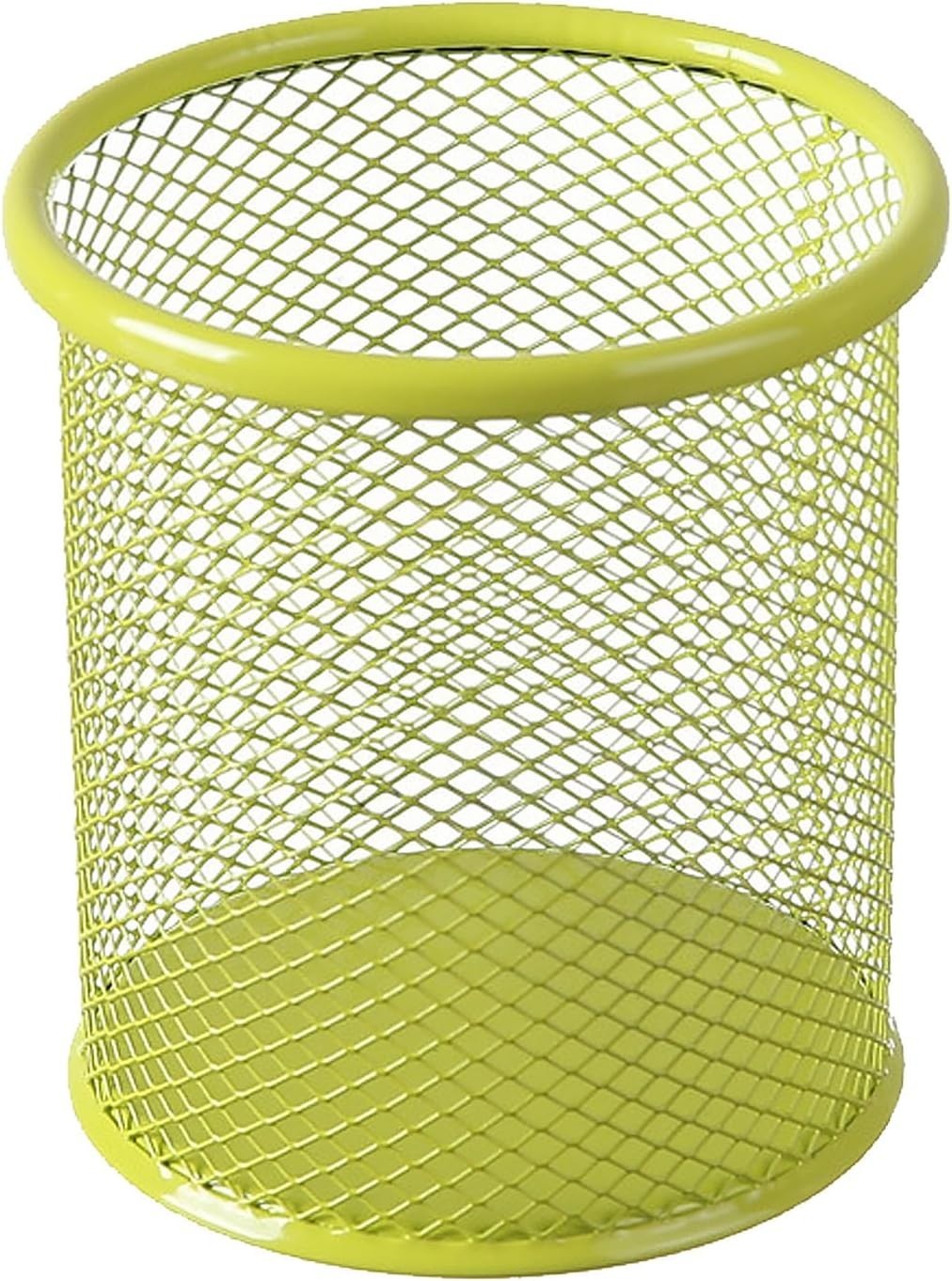 Round Mesh Pen Holder Organizer for Office School Desk – Lightweight & Durable