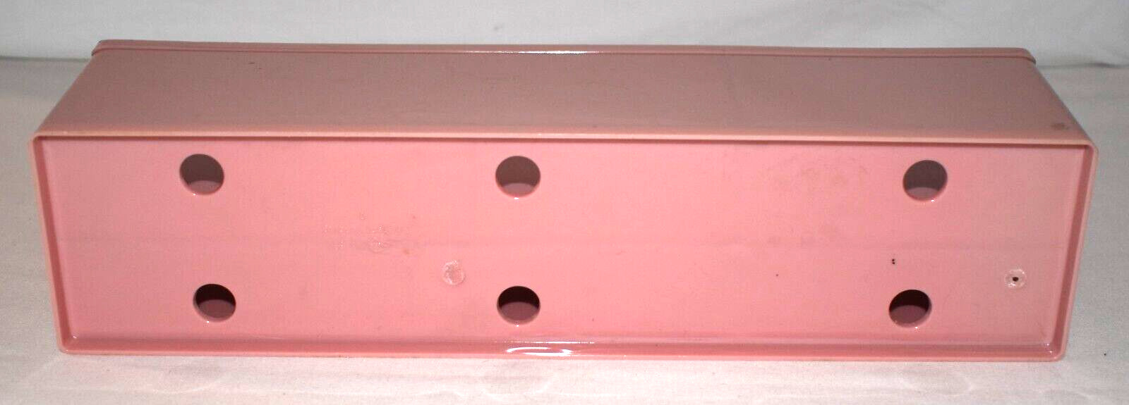 MCM – Rogers – PINK DESK ORGANIZER – Acrylic Plastic – Mail, Office, etc