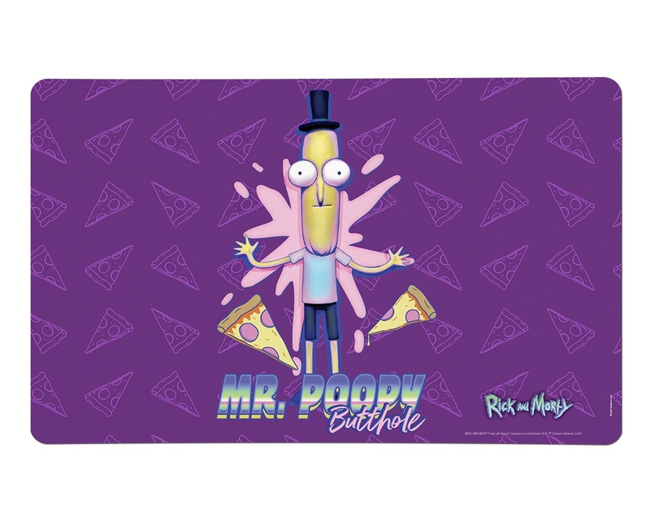 Rick and Morty – Mr. Poopybutthole – 18” x 12” x 0.10”, Poopy Butthole