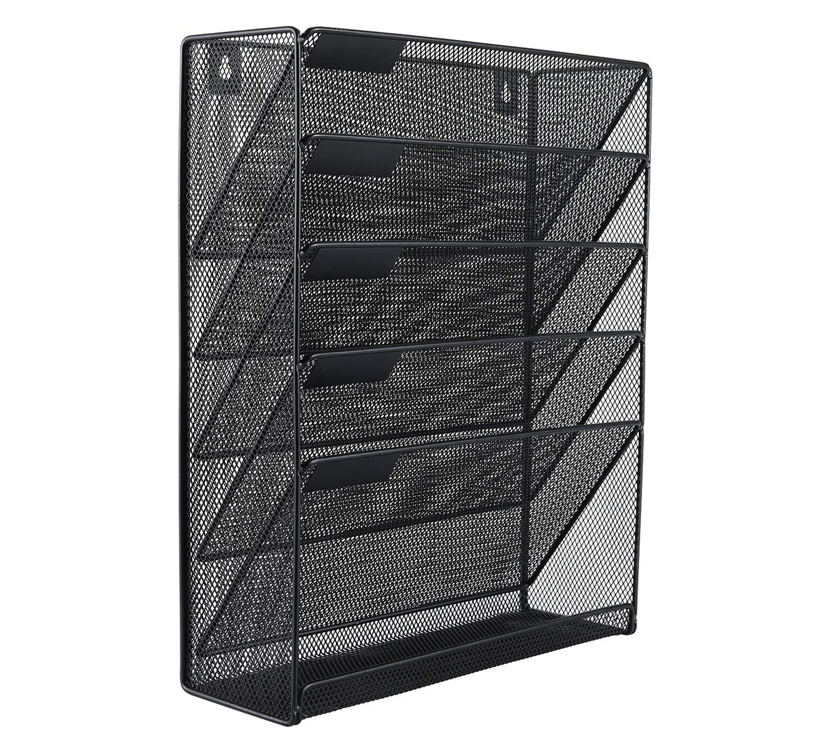 EasyPAG 5 Slot Wall Hanging File Organizer Vertical Office Desk /Wall Mounted…