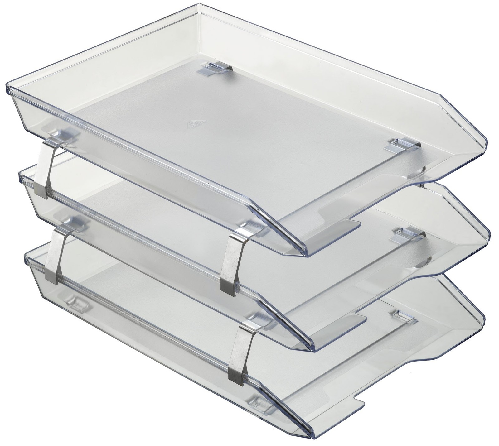 Facility 3 Tier Letter Tray, Front Load, Letter Size/A4, Desktop File Organiz…