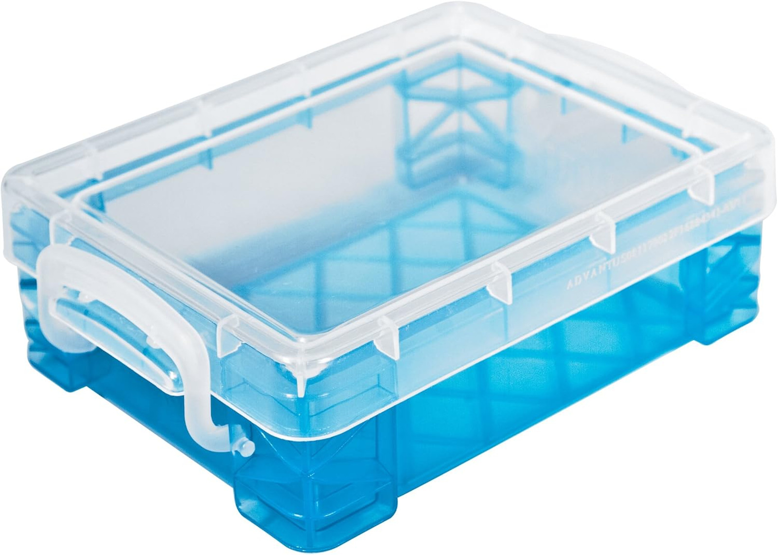 Stackable Plastic Crayon Box Organizer Small Storage Containers with Lids for