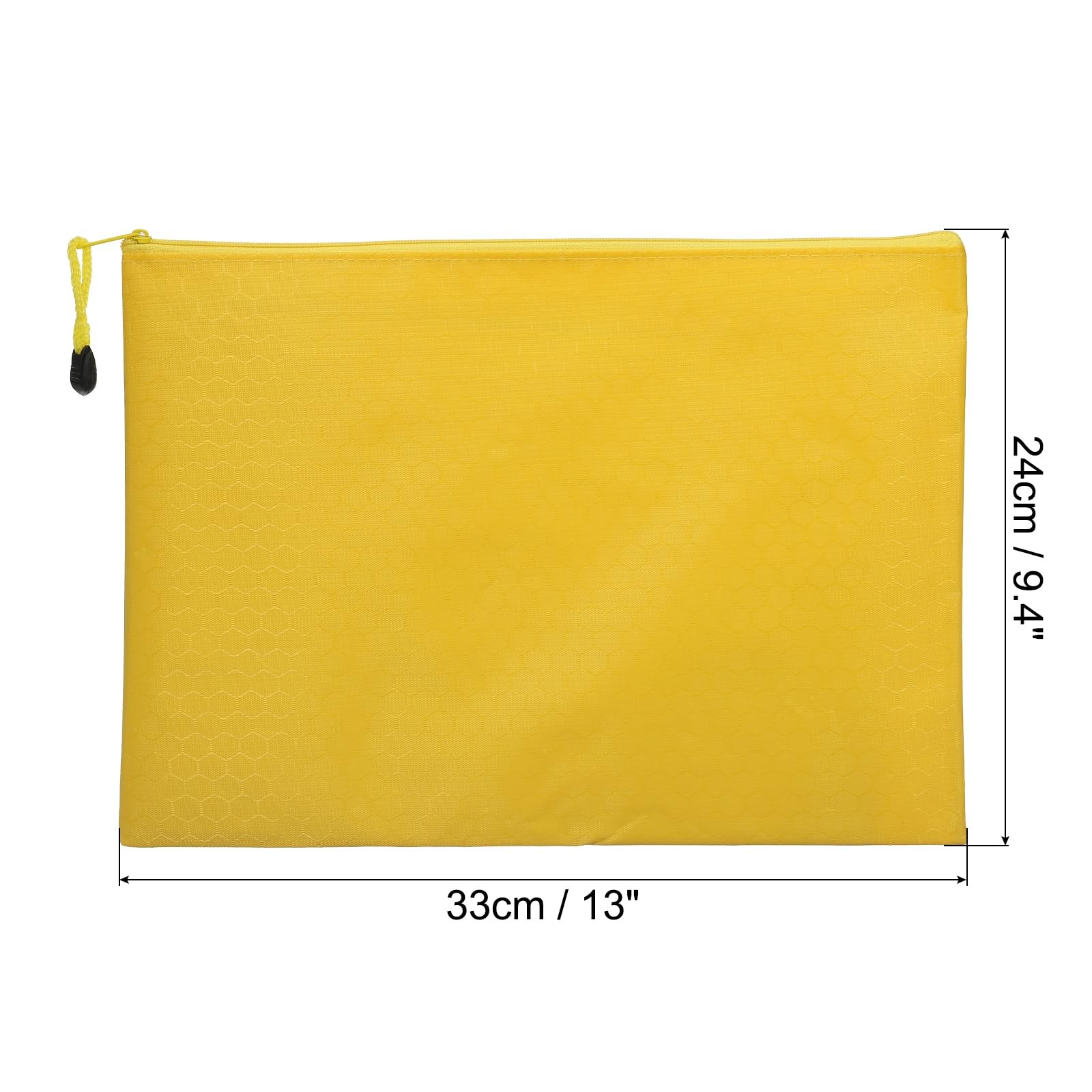 Waterproof Zipper File Bags, 5 Pack A4 Size Document Pocket Storage Organizer…