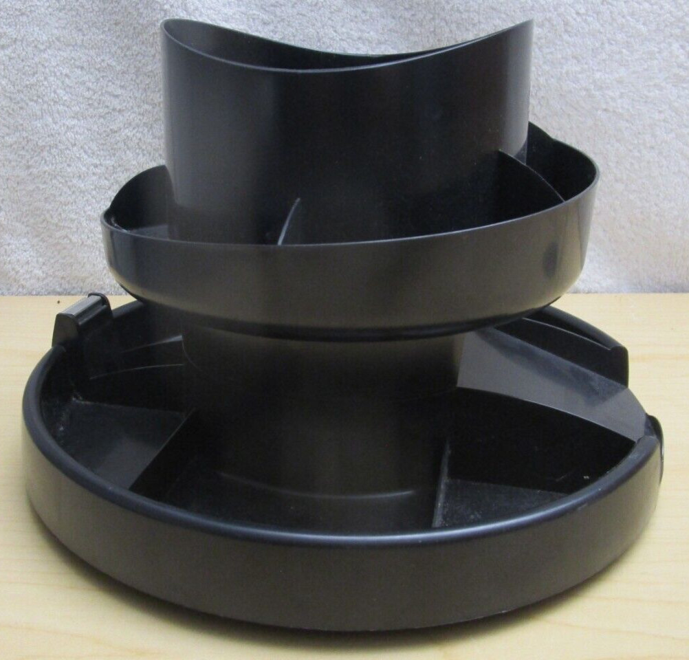 OFFICEMATE 21215-10 Executive Double Supply Organizer, Black, Spins