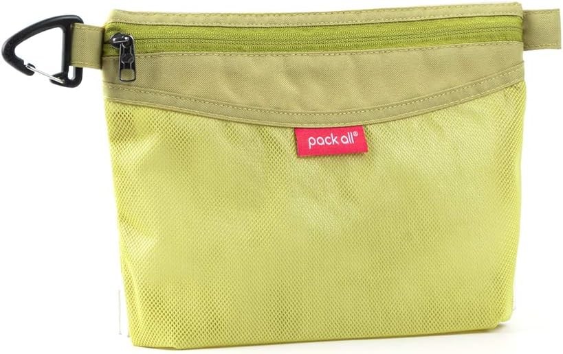 Water-resistant Material Zipper Pouch Mesh Zipper Bags for Storage Travel Off…