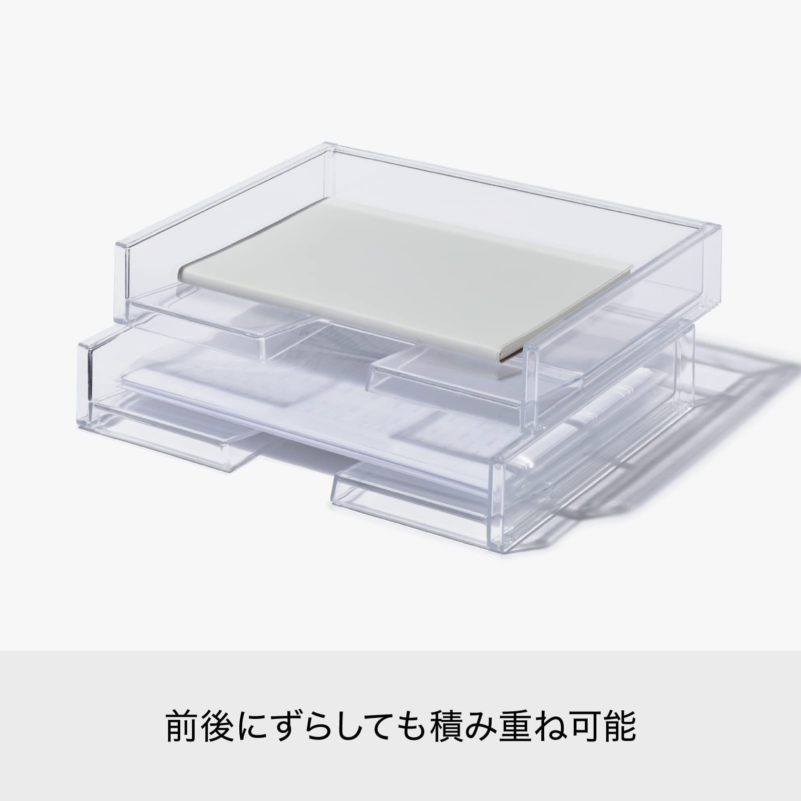 like-it Accessory Storage Desk Tray A4 Horizontal Width 33.7 x Depth 25.8 x Heig