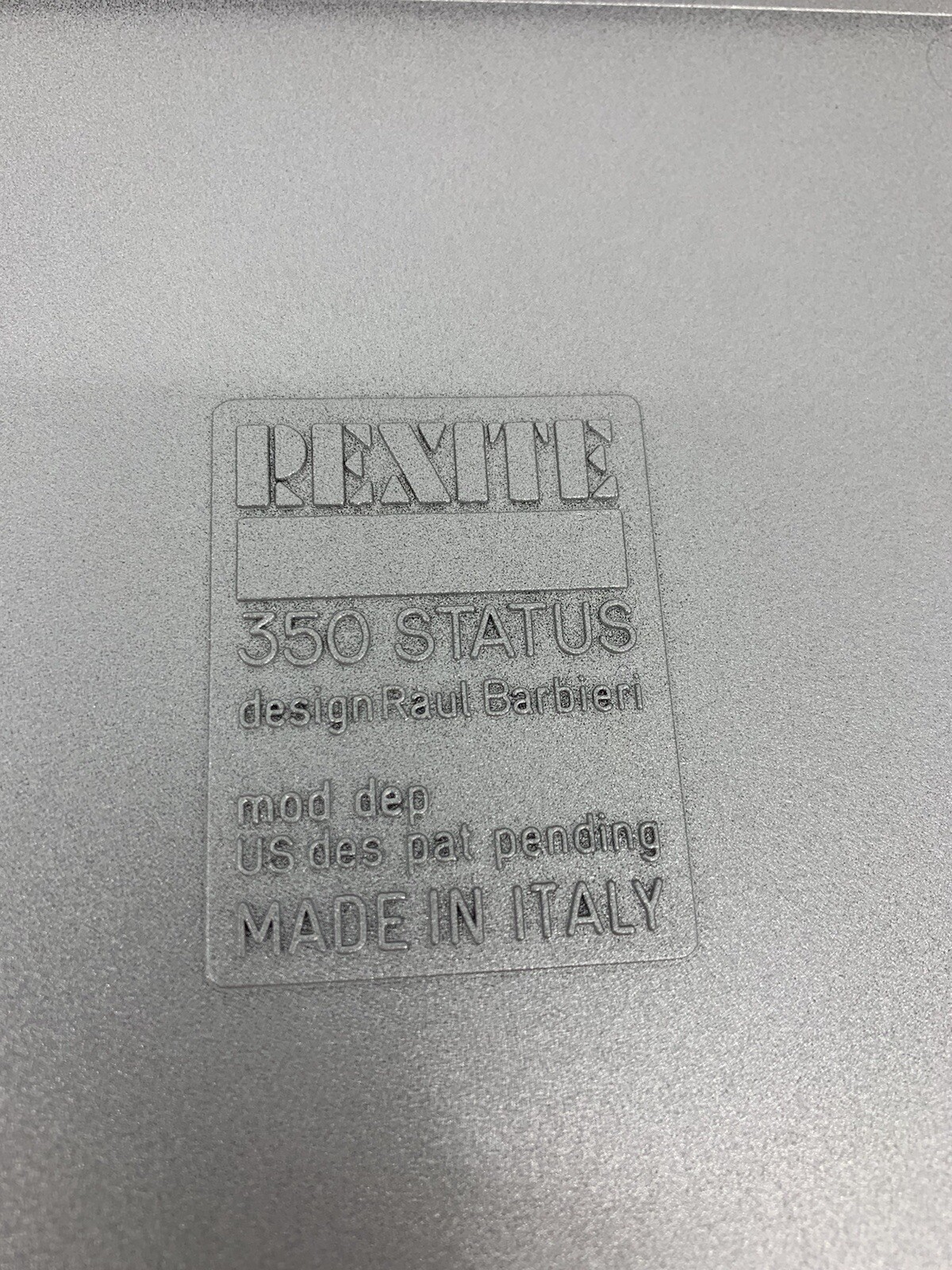 Status Raul Barbieri Italy Modern Polymer Set 2 Tray Letter File Folder Rexite