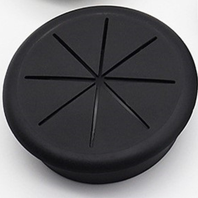2 Inch Flexible Desk Grommet,Organize Wires and Cables on Office Equipment