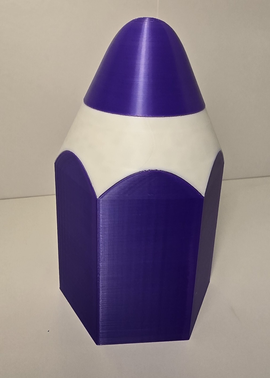 Giant Pencil Desk Organizer – Fun & Functional Storage for All Ages! Purple