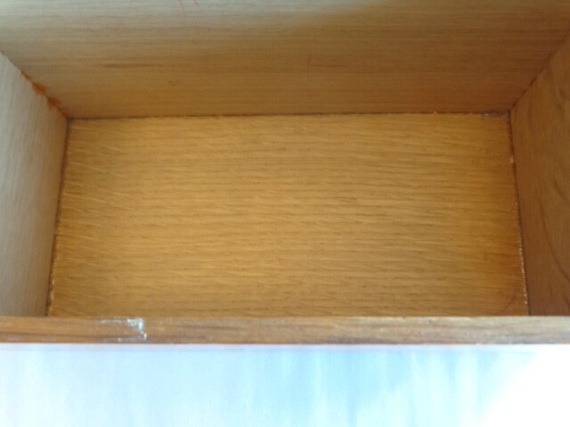 VINTAGE GLOBE-WERNICKE WOOD CARD FILE BOX No. 85-C