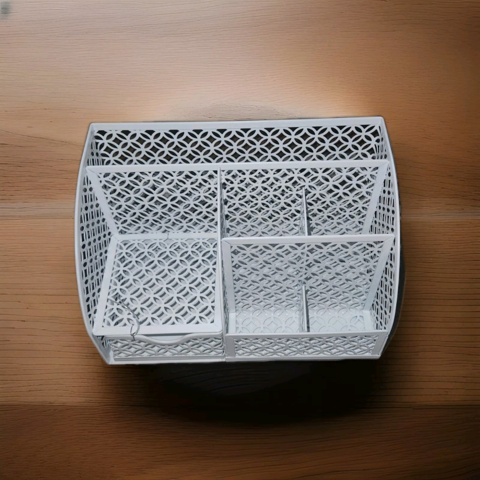 Annova Mesh Desk Organizer Office with Compartments + Drawer