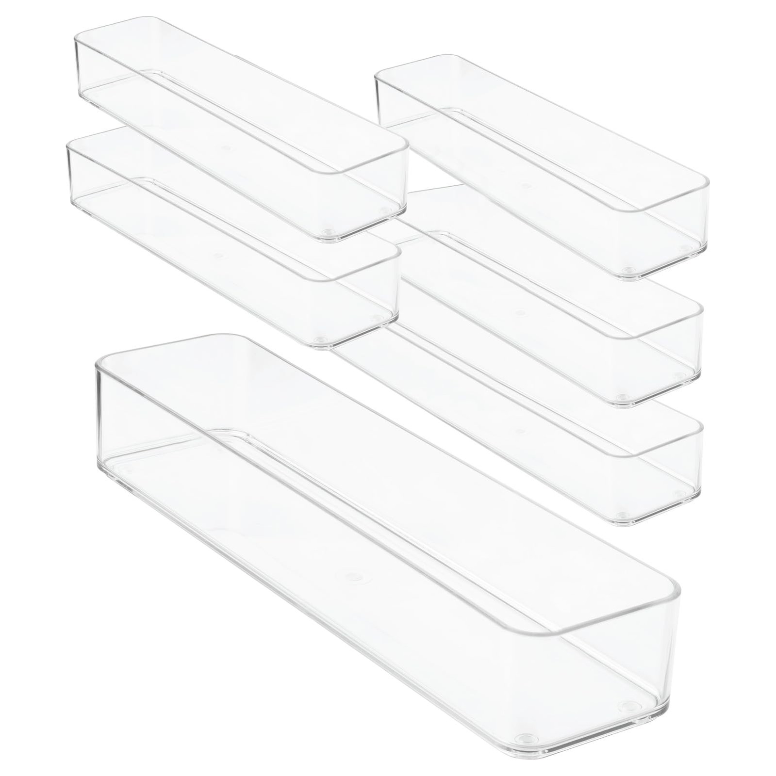 Plastic Clear Drawer Organizers. Bathroom, Kitchen, Bedroom, Gadgets, Office …