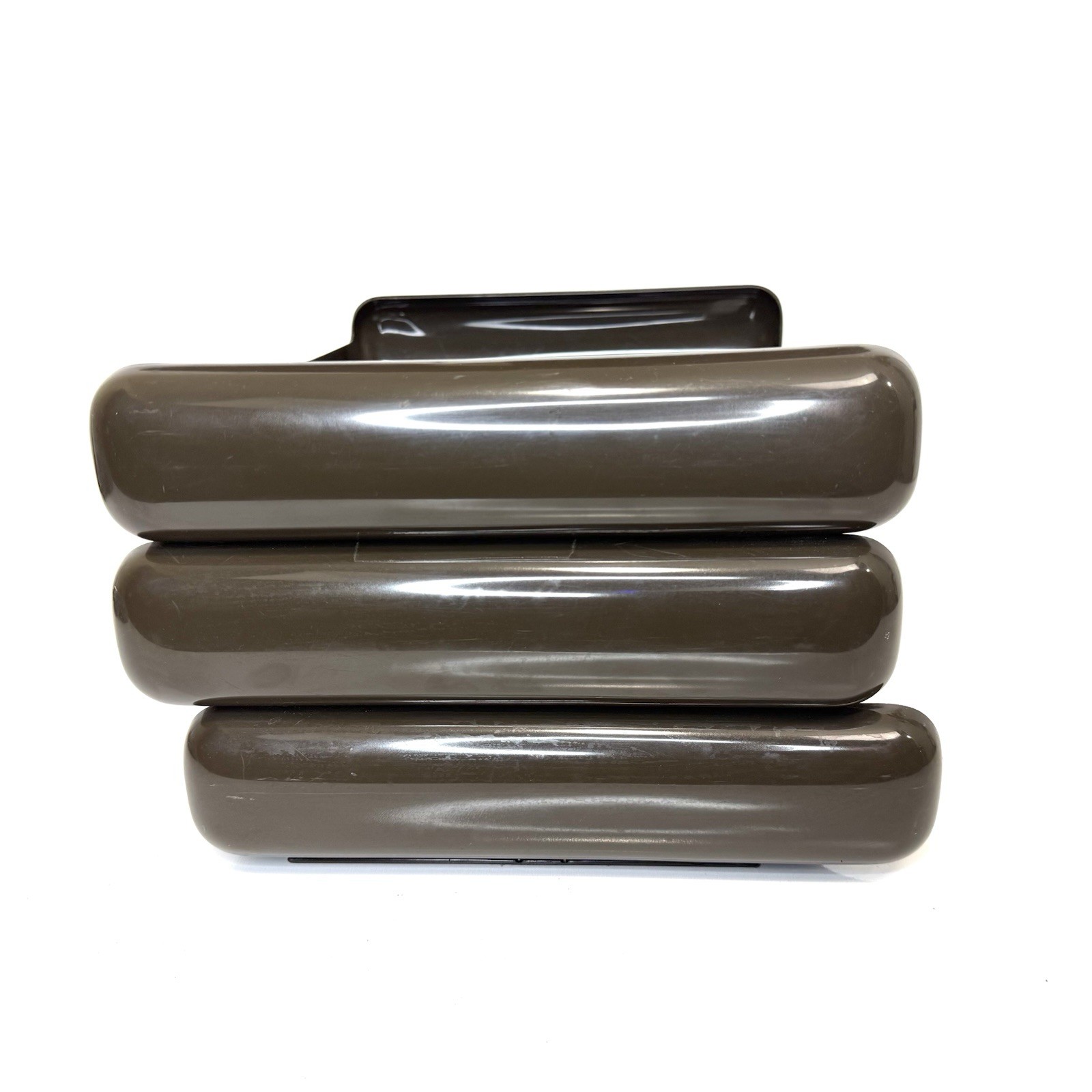 MCM Eldon Stackable Paper Tray 1982 Brown