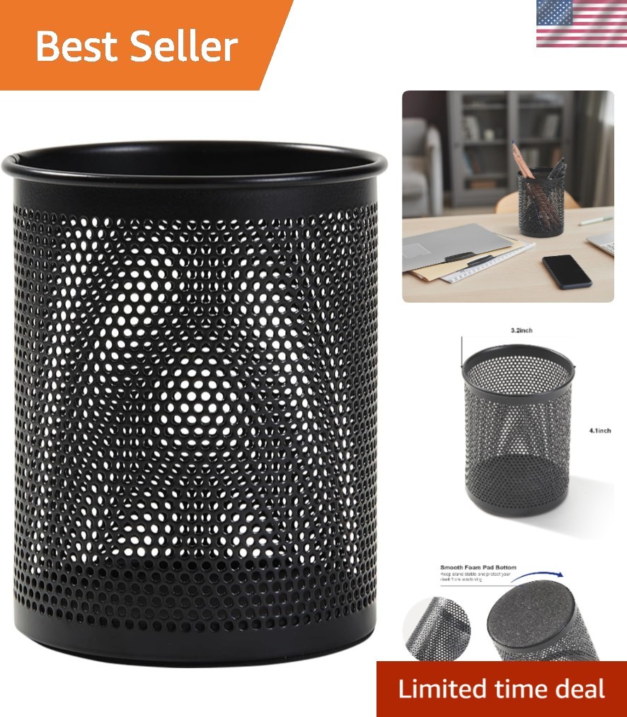 Durable Pen Holder with Non-Slip Base | Perfect for Home and Office, 1 Pack