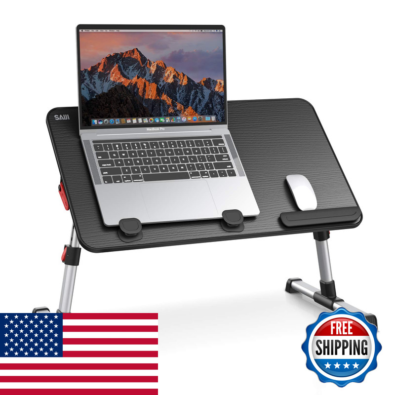 Laptop Desk Table Saiji Adjustable Laptop Stand Portable Lap Desks Foldable