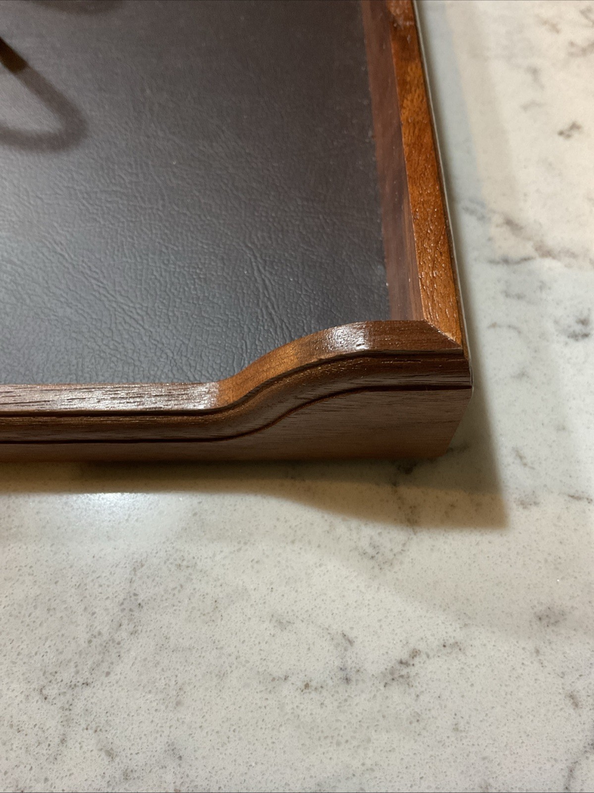 Vtg Eldon Woodline 2500 Wood Brass Desk Calendar Pages Holder #2574 Office NIB