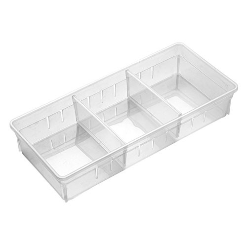 Desk Drawer Organizer Tray Set of 4 (2 Large + 2 Small) 10.24 Inch – Adjustable