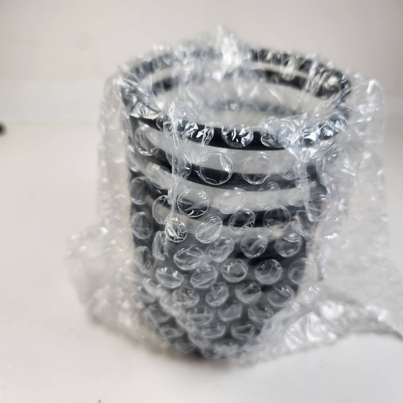 Spectrum Pencil Cup, Spiral Wire with Tilt-Resistant Base, Black Matte Finish