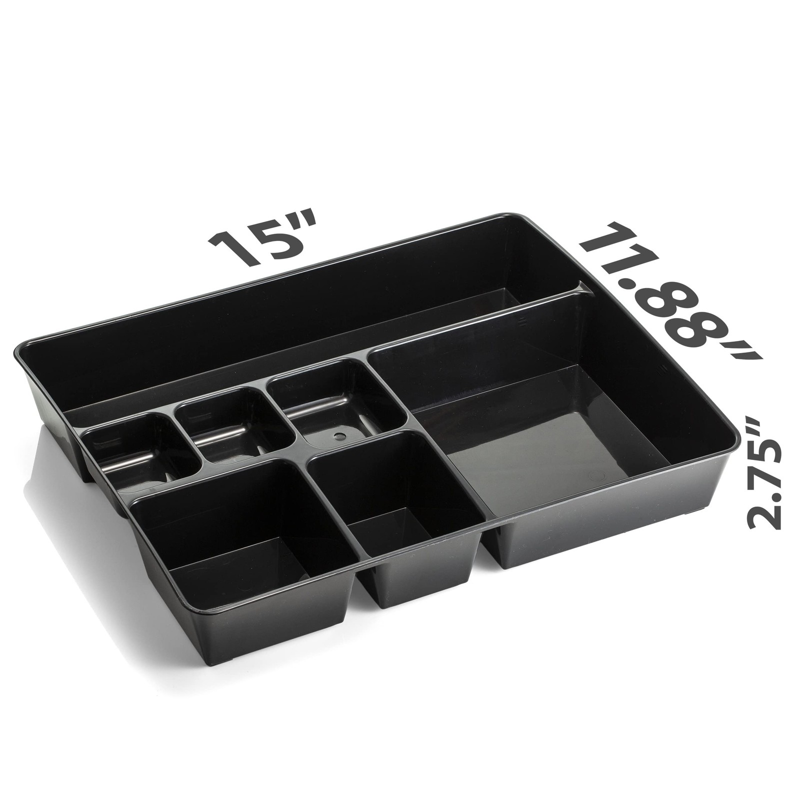Officemate OIC, Achieva 30% Post Consumer Plastic Recycled Deep Drawer Black